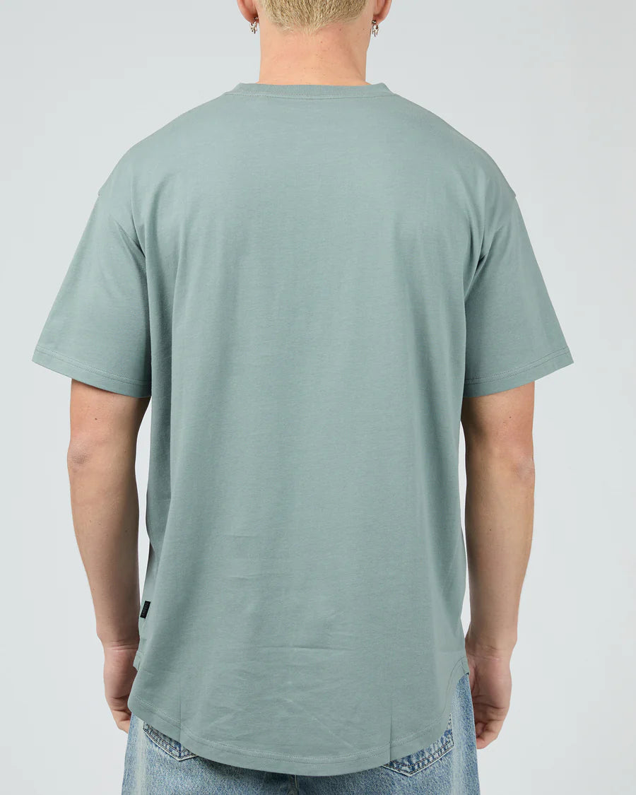 SILENT THEORY - Solid Tail Tee - Steel