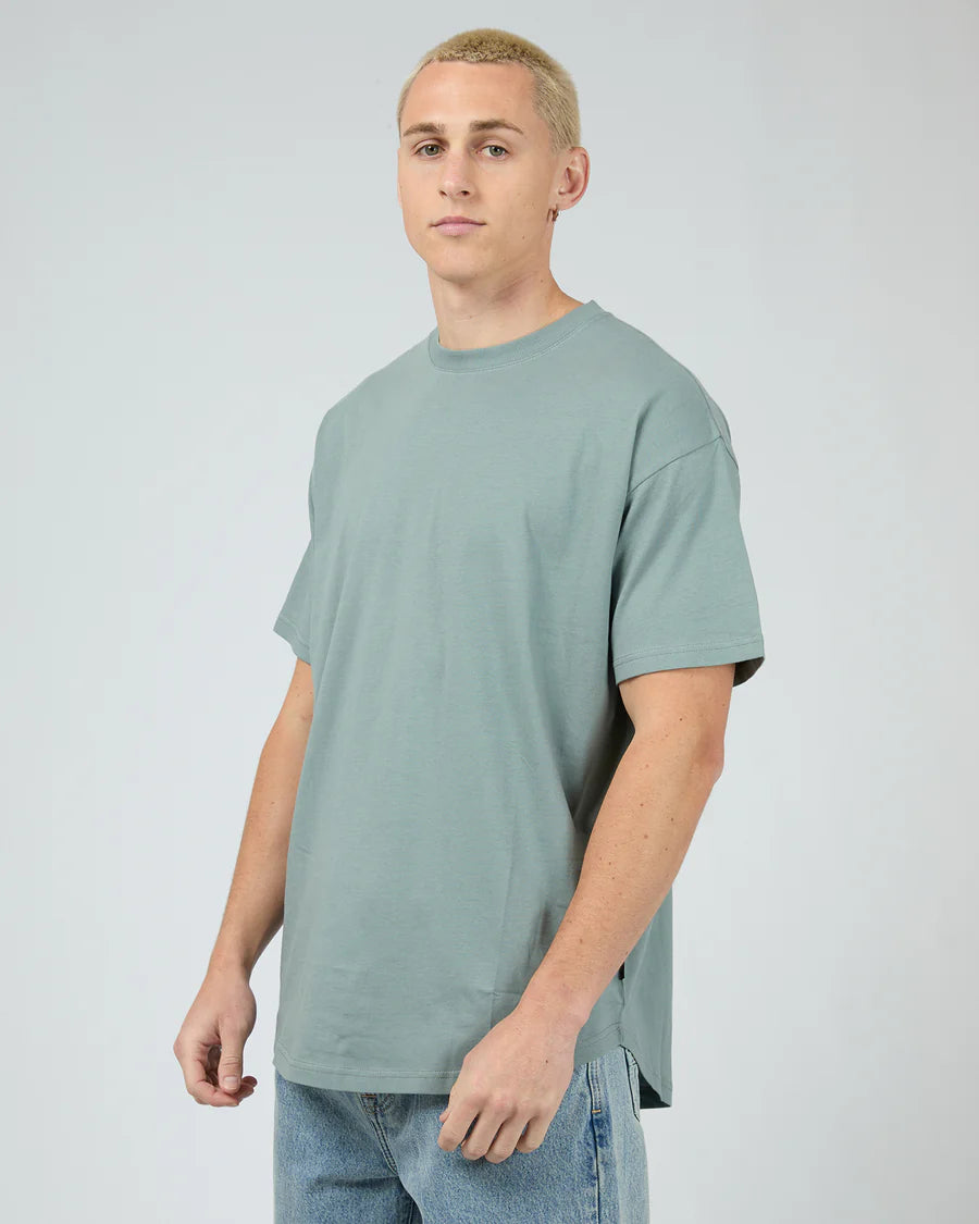 SILENT THEORY - Solid Tail Tee - Steel