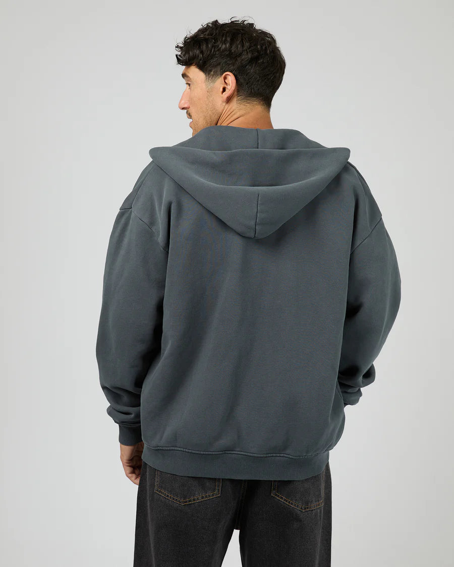 Silent Theory - Box Zip Hoodie - NAVY
