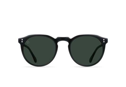 RAEN - REMMY - RECYCLED BLACK / GREEN POLARIZED