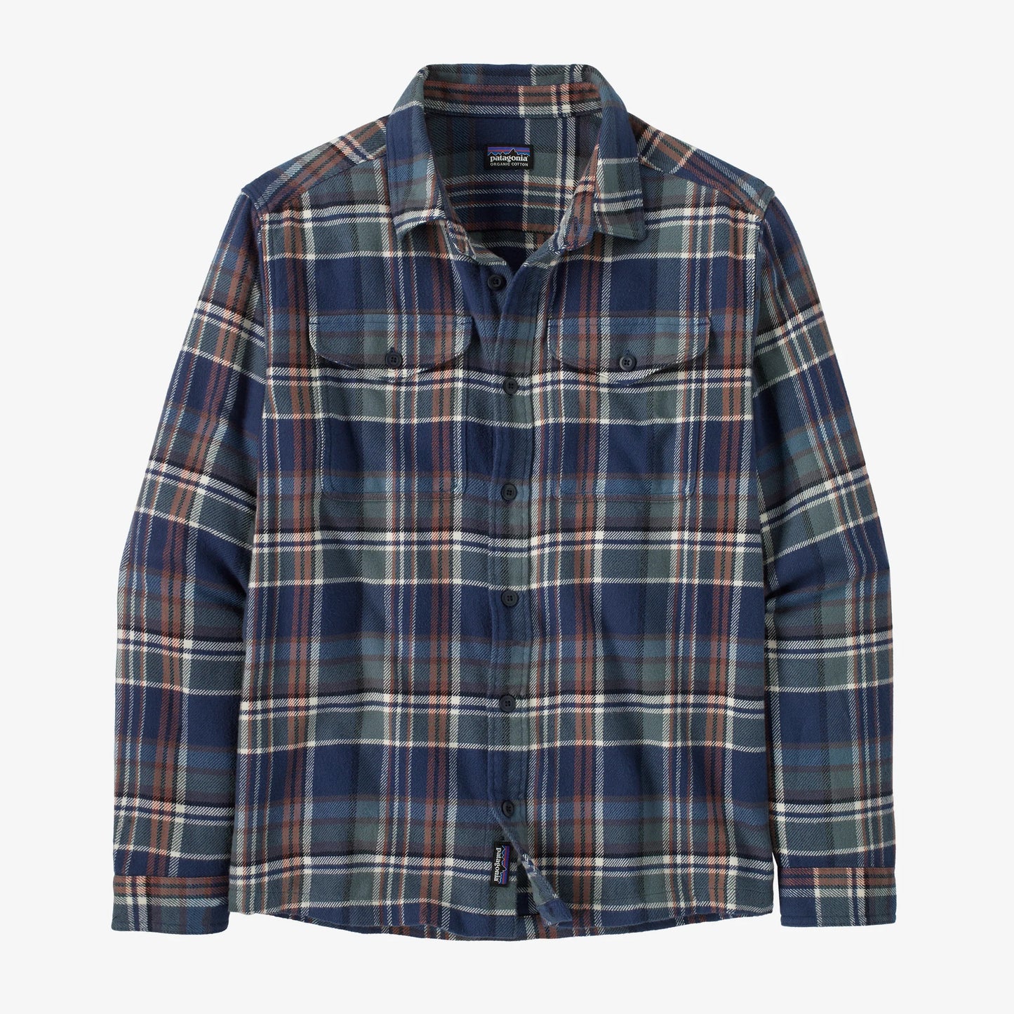 PATAGONIA - M's L/S Fjord Flannel Shirt - ADVENTURE NEW NAVY
