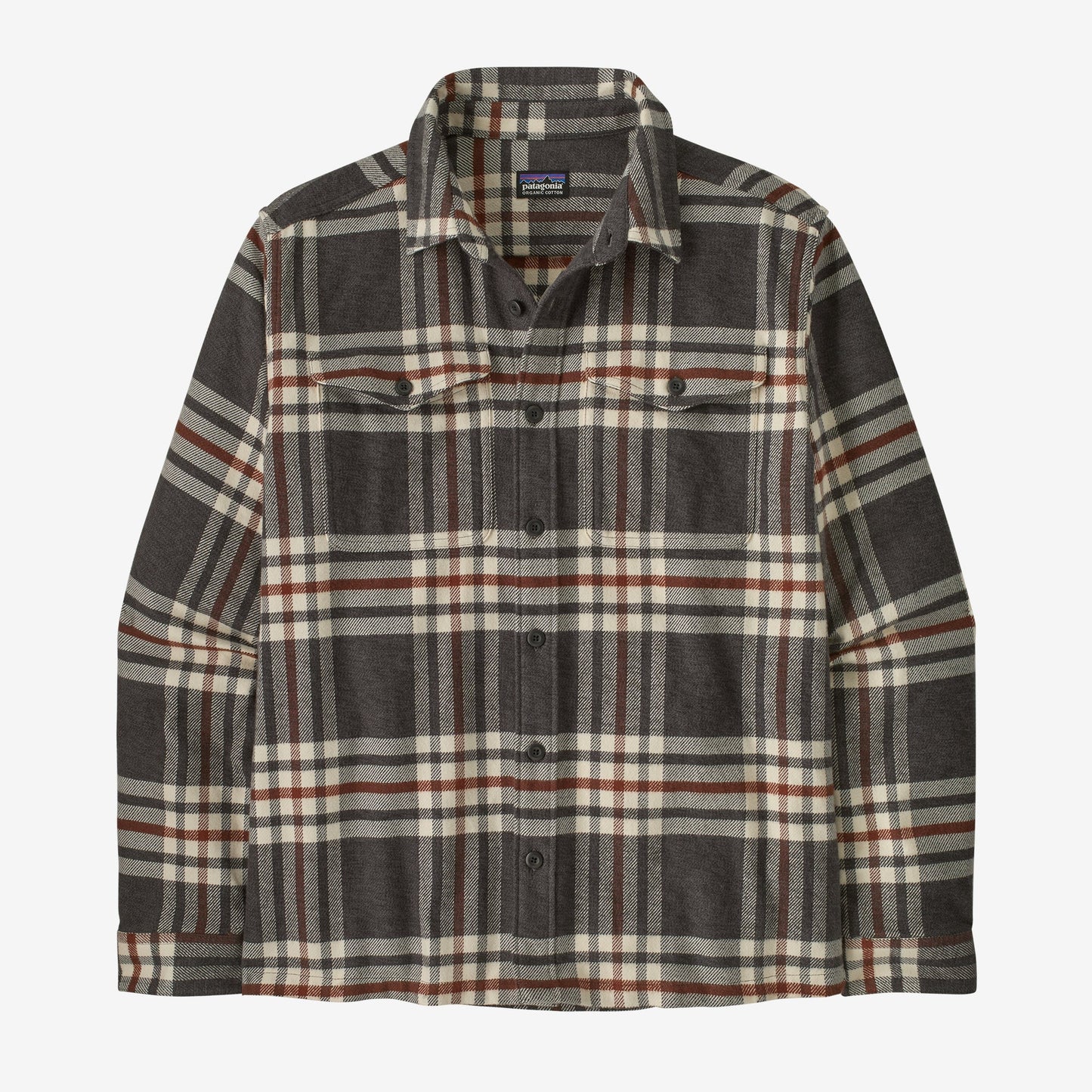 PATAGONIA - Men's Fjord Flannel Shirt - INK BLACK