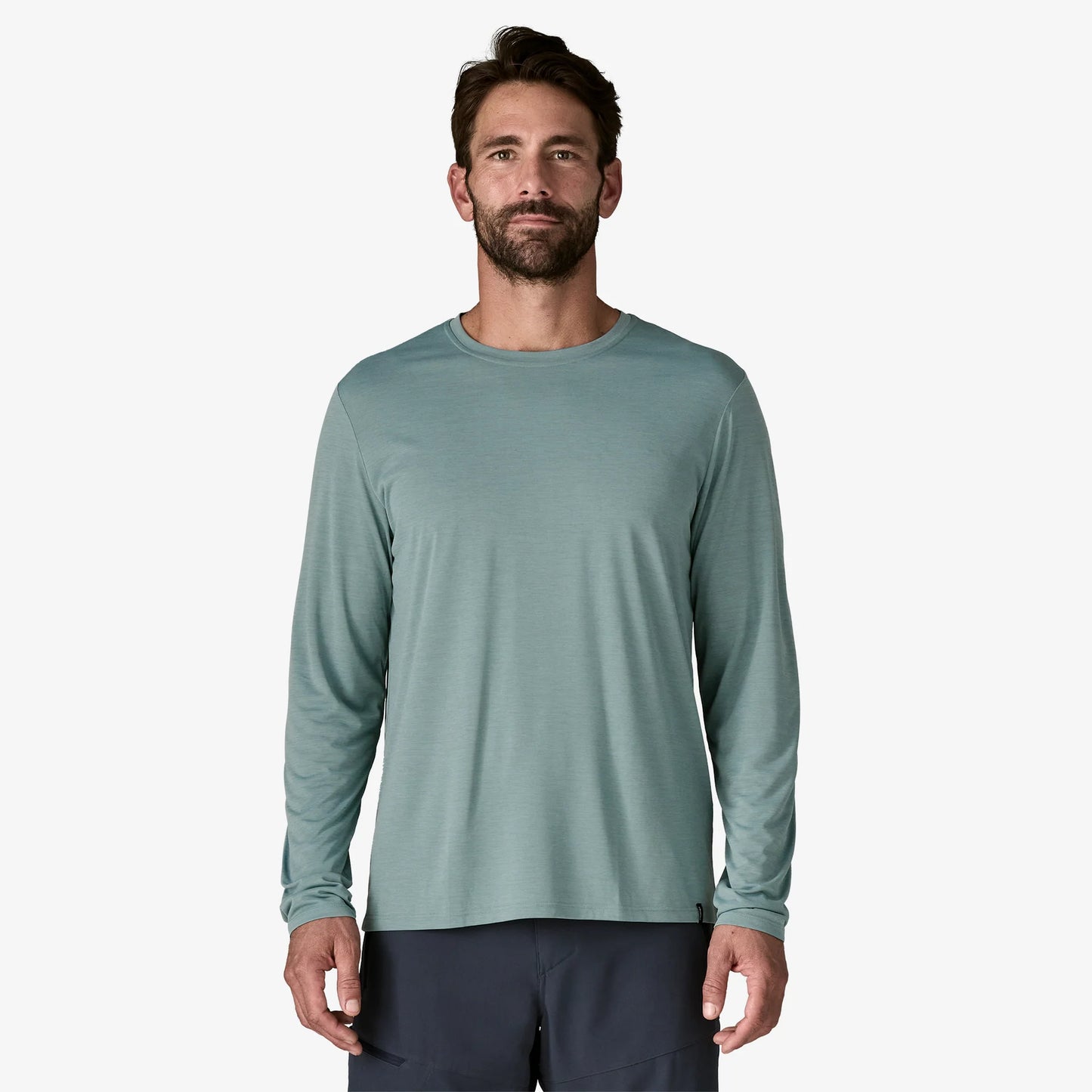 PATAGONIA - Men's Long-Sleeved Capilene® Cool Daily Shirt - Blue Sage - Light Blue Sage X-Dye