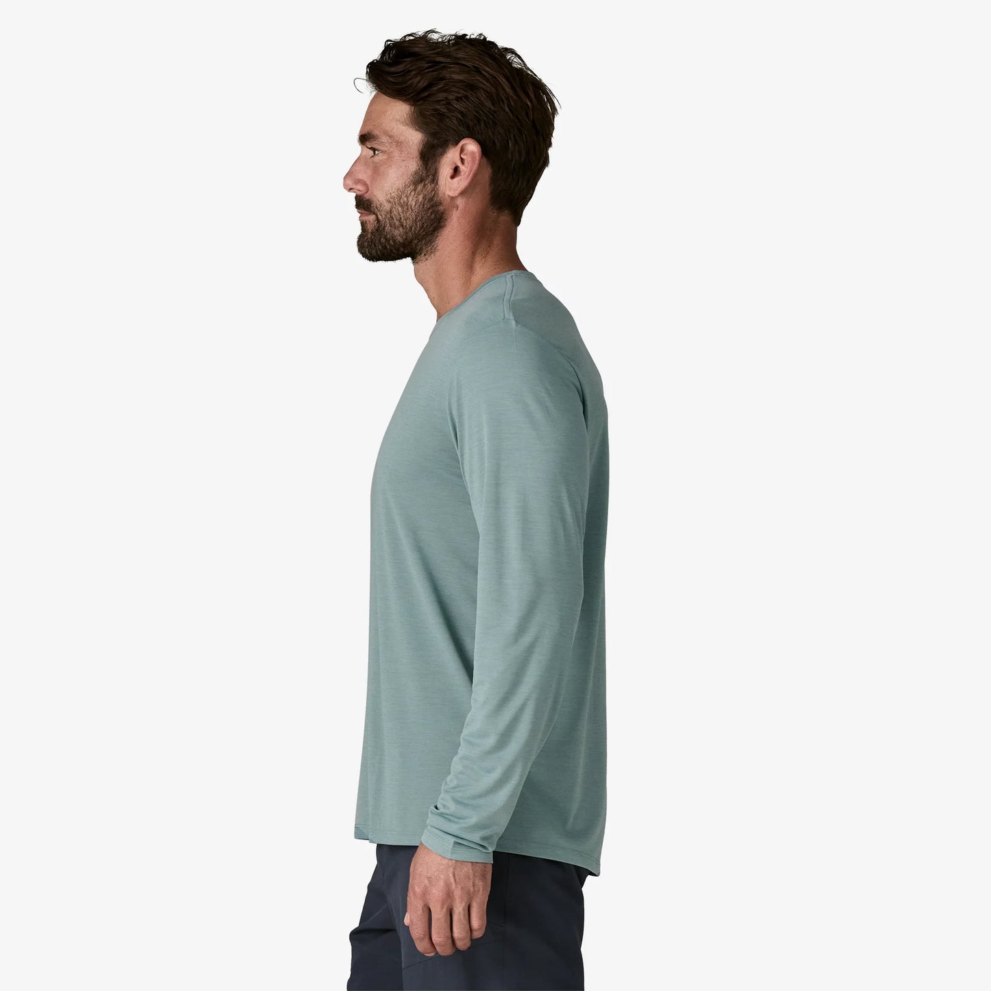 PATAGONIA - Men's Long-Sleeved Capilene® Cool Daily Shirt - Blue Sage - Light Blue Sage X-Dye