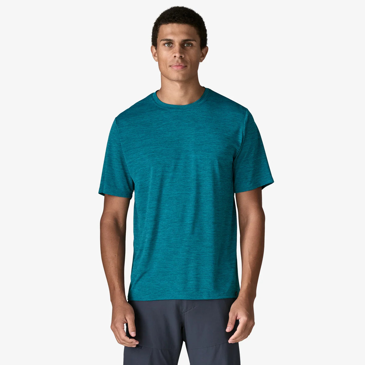 PATAGONIA - Men's Cap Daily Shirt - Glacial Blue - Light Glacial Blue X-Dye
