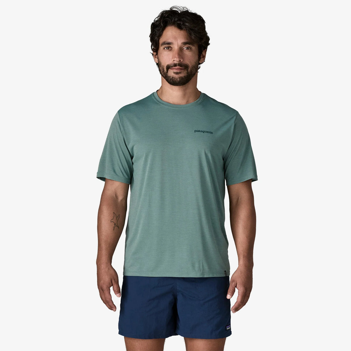 PATAGONIA - Men's Capilene® Cool Daily Shirt - Blue Sage - Light Blue Sage X-Dye