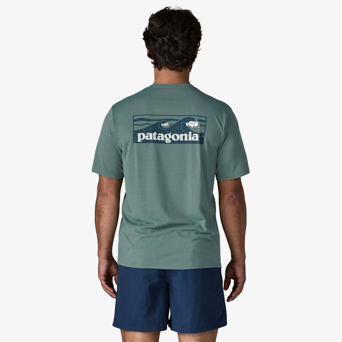 PATAGONIA - Men's Capilene® Cool Daily Shirt - Blue Sage - Light Blue Sage X-Dye
