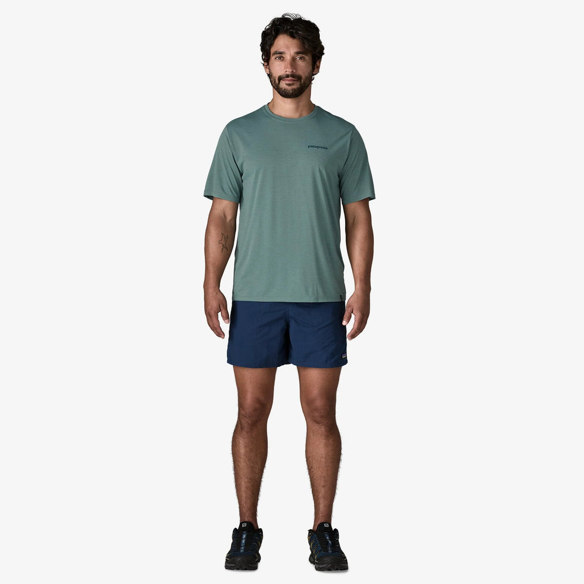 PATAGONIA - Men's Capilene® Cool Daily Shirt - Blue Sage - Light Blue Sage X-Dye