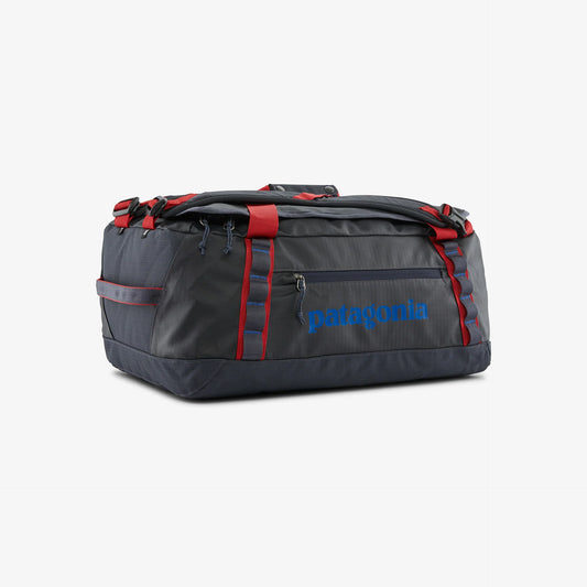 PATAGONIA - Black Hole Duffel 40L - SMOLDER BLUE W/ AMANITA RED