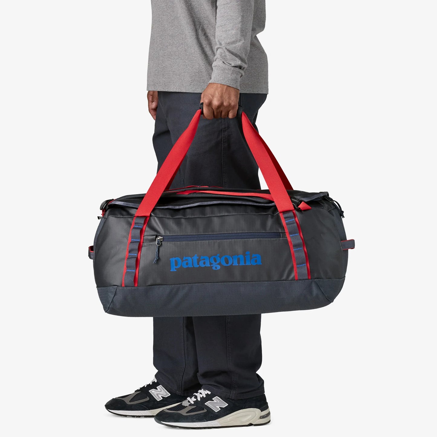 PATAGONIA - Black Hole® Duffel 70L - SMOLDER BLUE W/ AMANITA RED