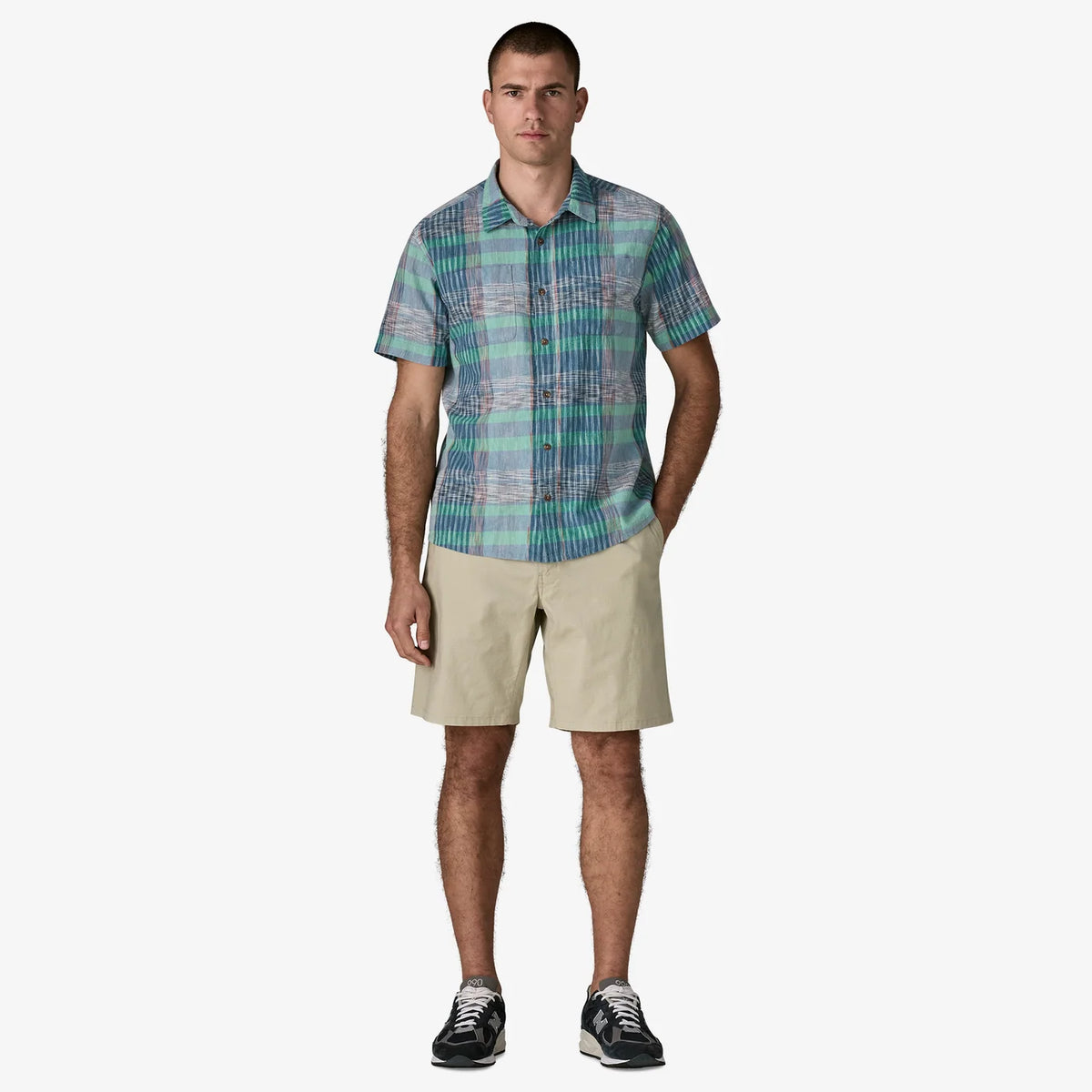 PATAGONIA - Men's Back Step Shirt - Melt Away: Still Blue