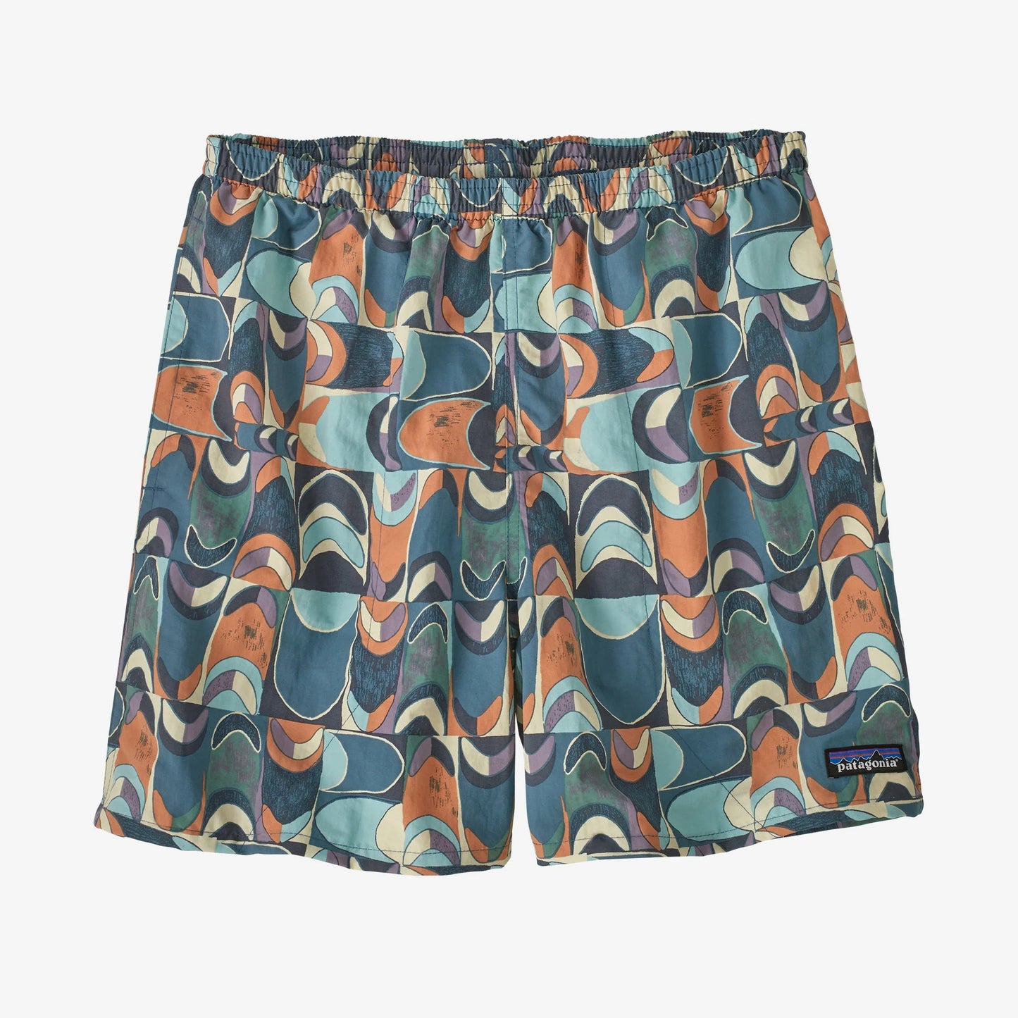 PATAGONIA - Men's Baggies™ Shorts - 5" - Swallowtail Geo: Still Blue