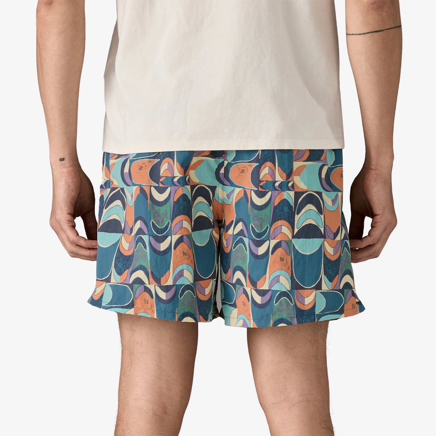 PATAGONIA - Men's Baggies™ Shorts - 5" - Swallowtail Geo: Still Blue