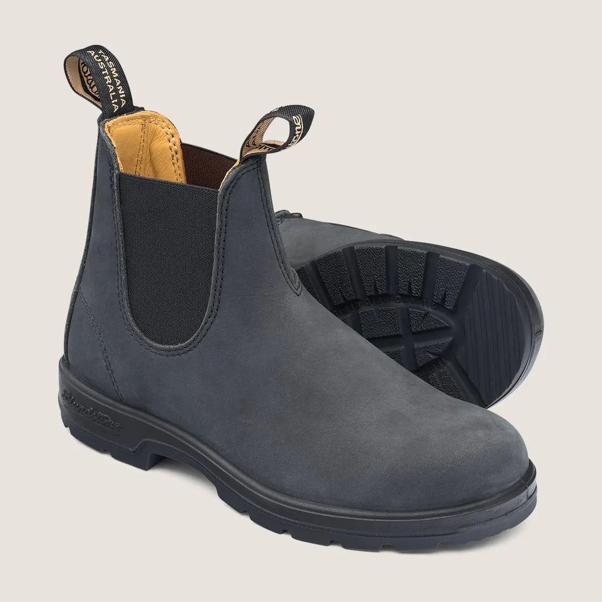 Blundstone - Elastic Sided Boot Lined 587 - Rustic Black
