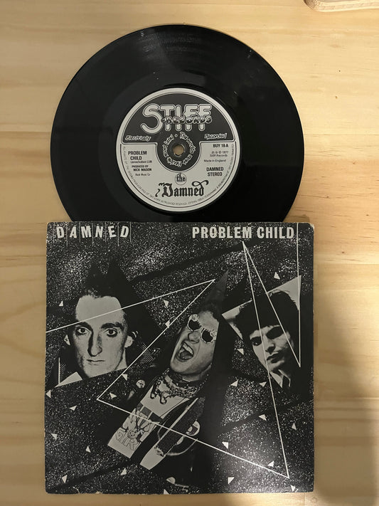 DAMNED Problem Child UK 7" VINYL  1977 UK Original