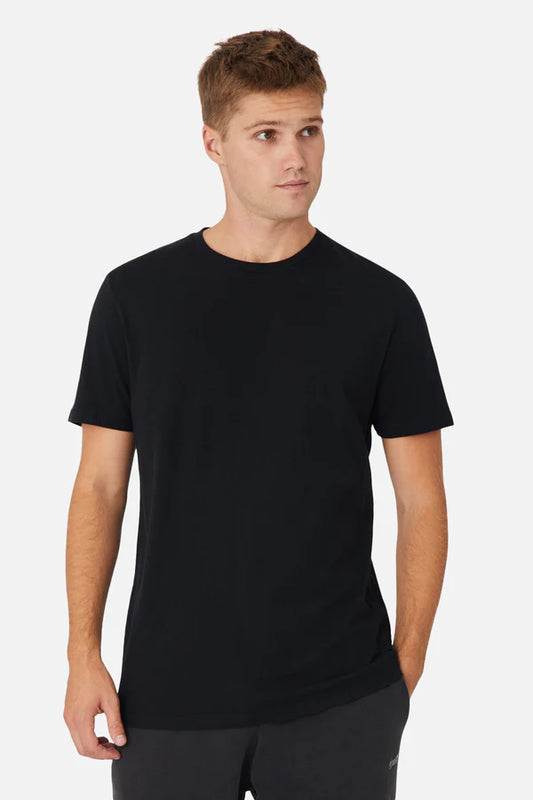 INDUSTRIE -  The New Basic Crew Tee - Black