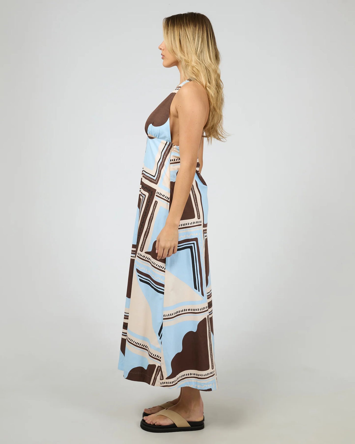 SILENT THEORY - Anitibes Maxi Dress - Blue