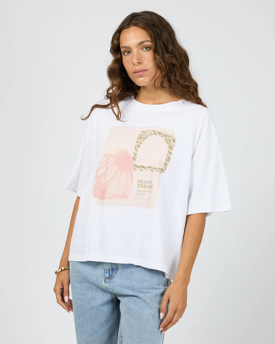 SILENT THEORY - Tranquility Tee White