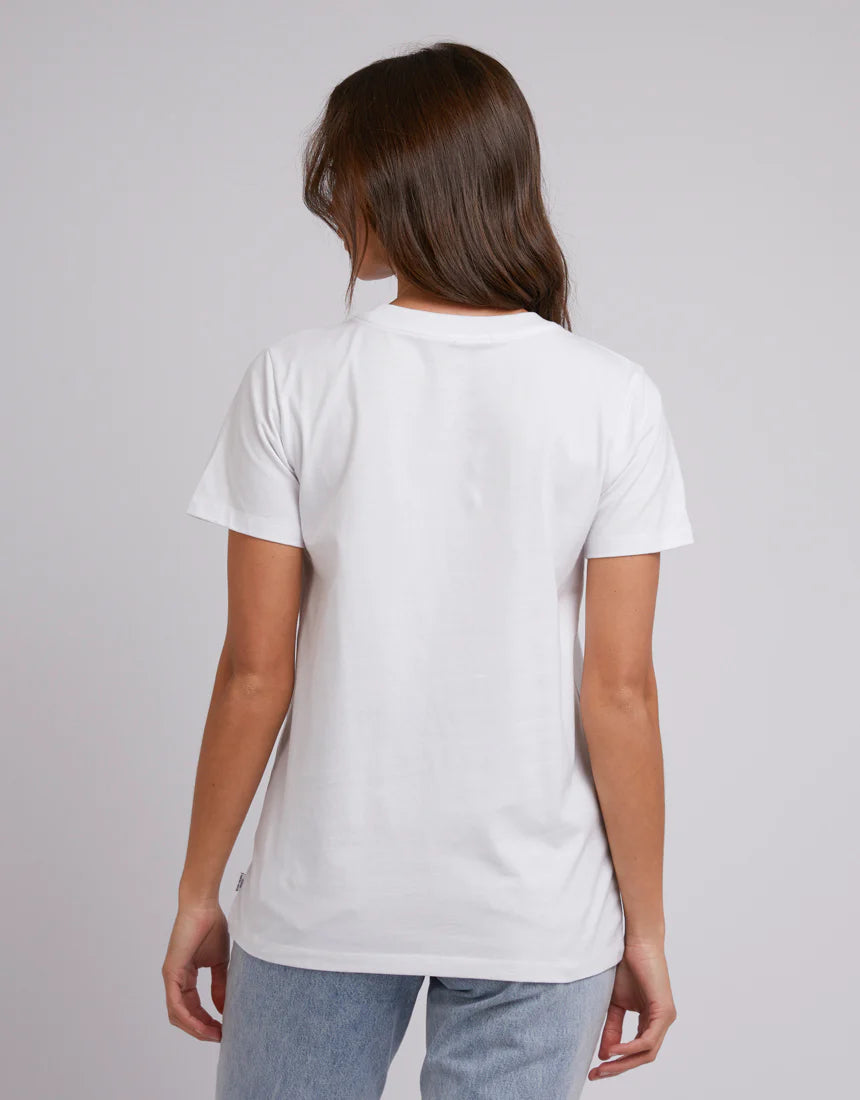 SILENT THEORY - Layering Tee - White
