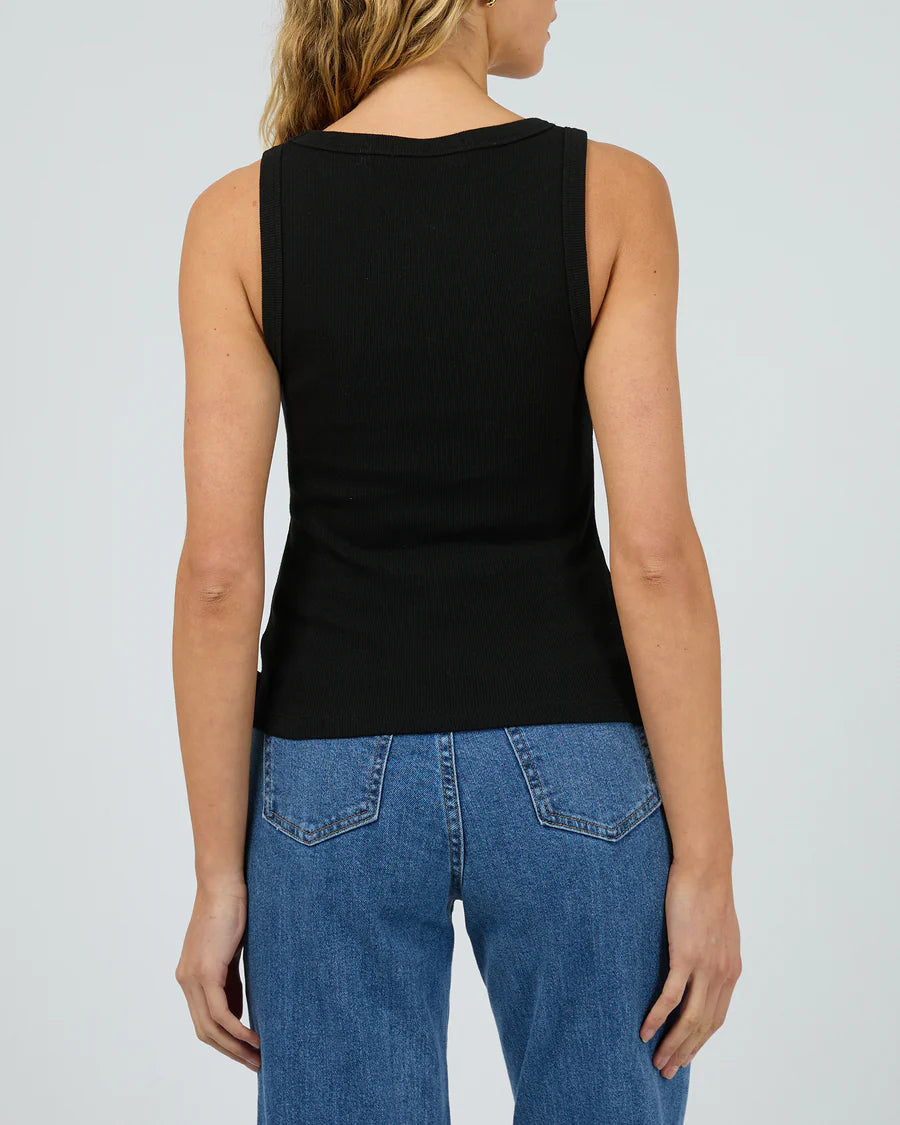 SILENT THEORY - Mia Tank - BLACK