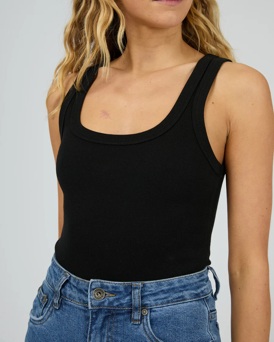 SILENT THEORY - Mia Tank - BLACK