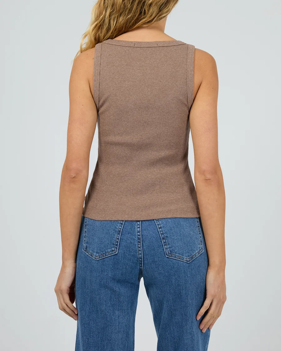 SILENT THEORY - Mia Tank - BROWN