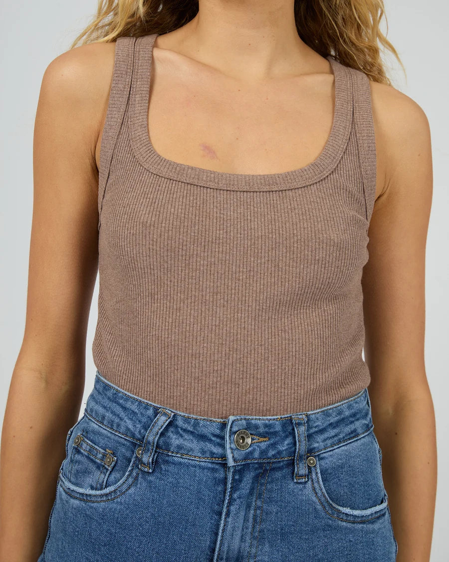 SILENT THEORY - Mia Tank - BROWN