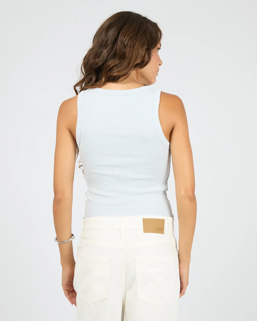 SILENT THEORY - Mia Tank - LIGHT BLUE