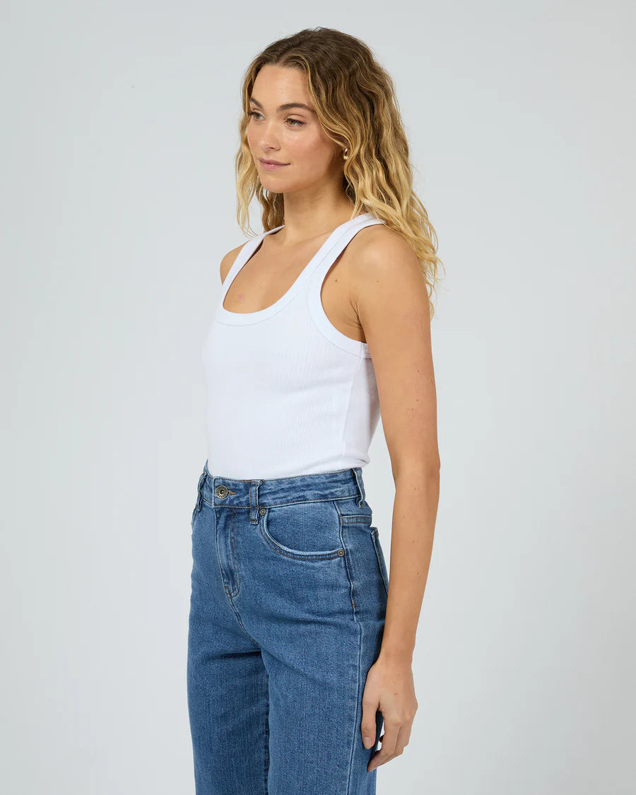 SILENT THEORY - Mia Tank White