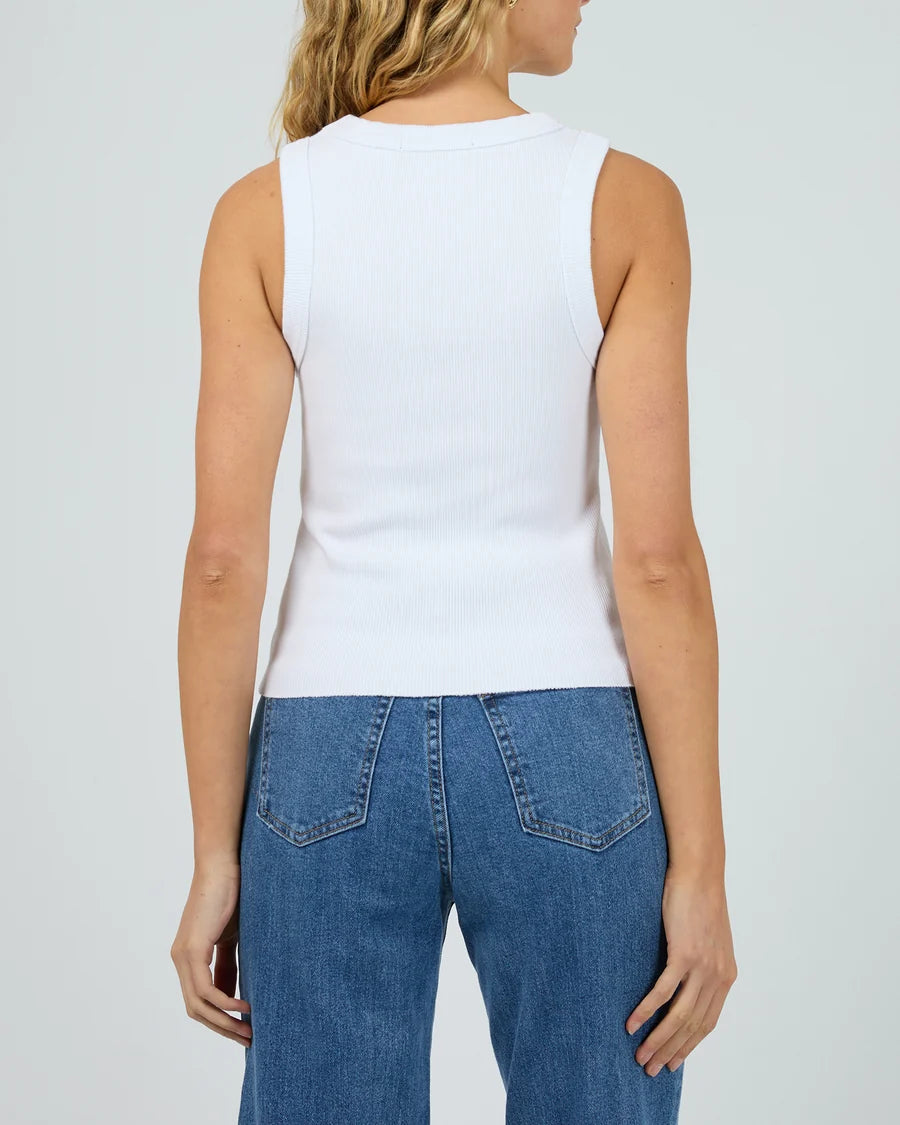SILENT THEORY - Pia Tank - WHITE