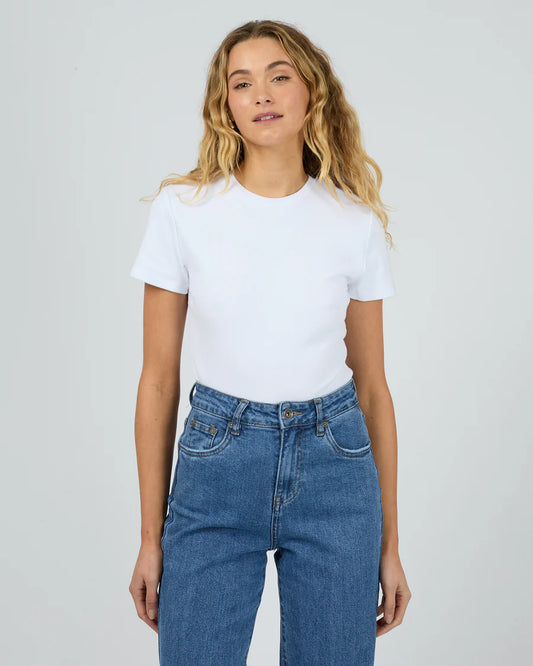 SILENT THEORY - Bella Tee - White