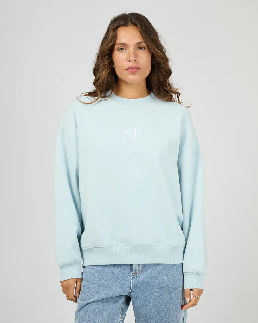 SILENT THEORY - Silent Luxe Crew - Light Blue