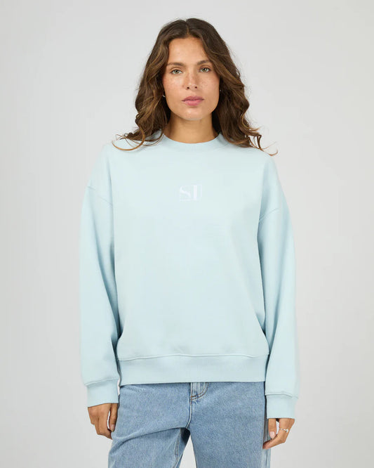 SILENT THEORY - Silent Luxe Crew - Light Blue
