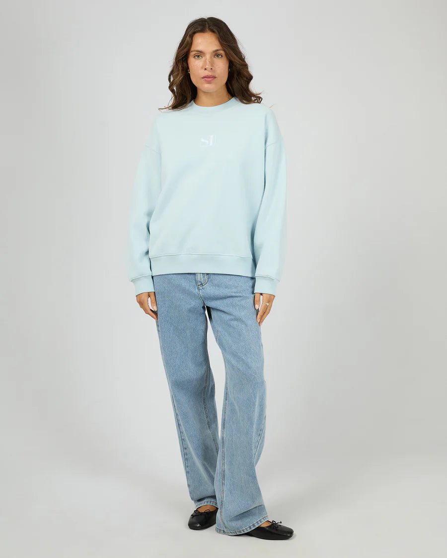 SILENT THEORY - Silent Luxe Crew - Light Blue