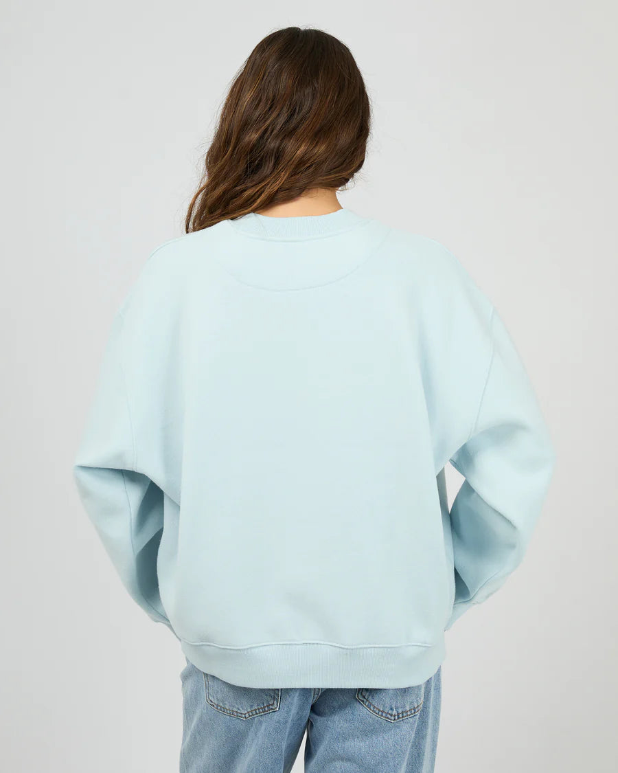 SILENT THEORY - Silent Luxe Crew - Light Blue