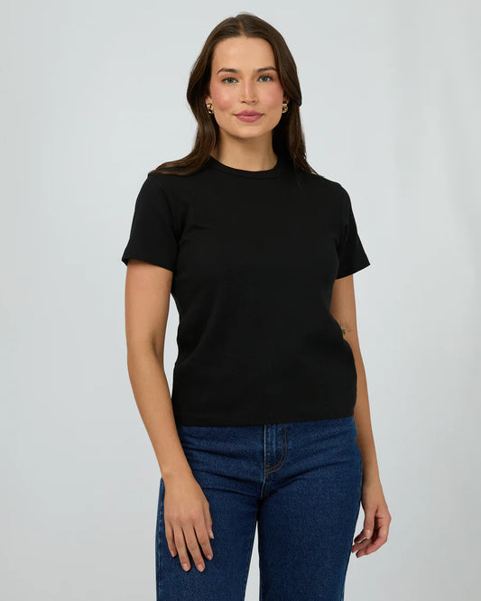 SILENT THEORY - Regular Tee - BLACK