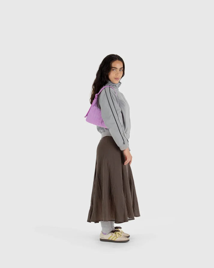 BAGGU - Mini Nylon Shoulder Bag - Peony