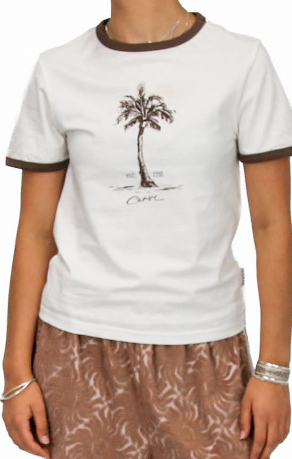 CARVE - Palm Coast Basic Tee -  BUTTER