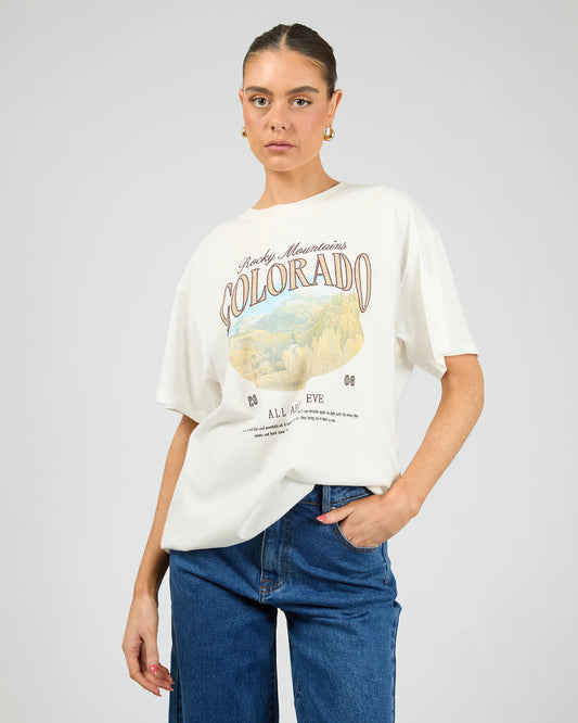 ALL ABOUT EVE - Rocky Mountains Relaxed Tee