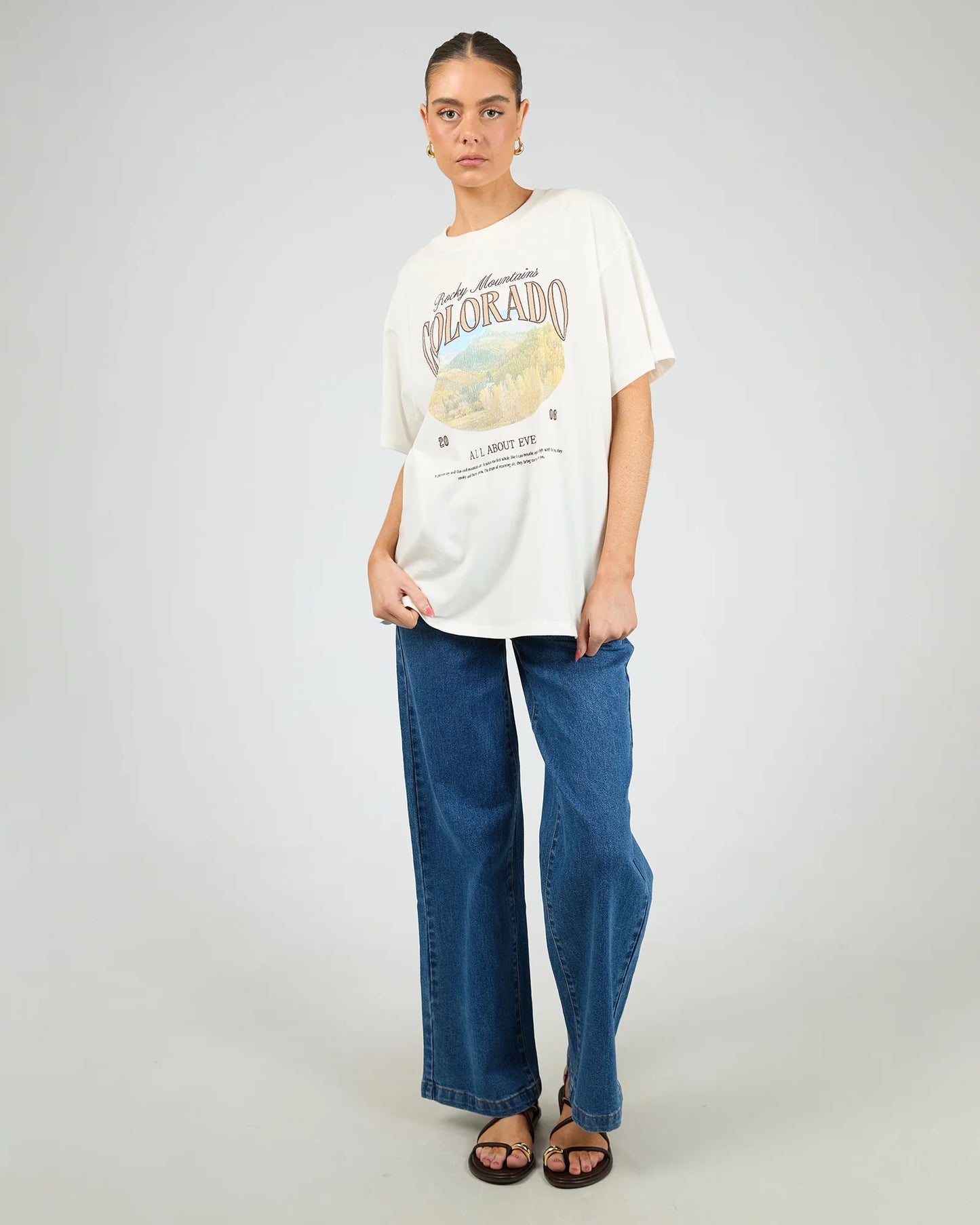 ALL ABOUT EVE - Rocky Mountains Relaxed Tee