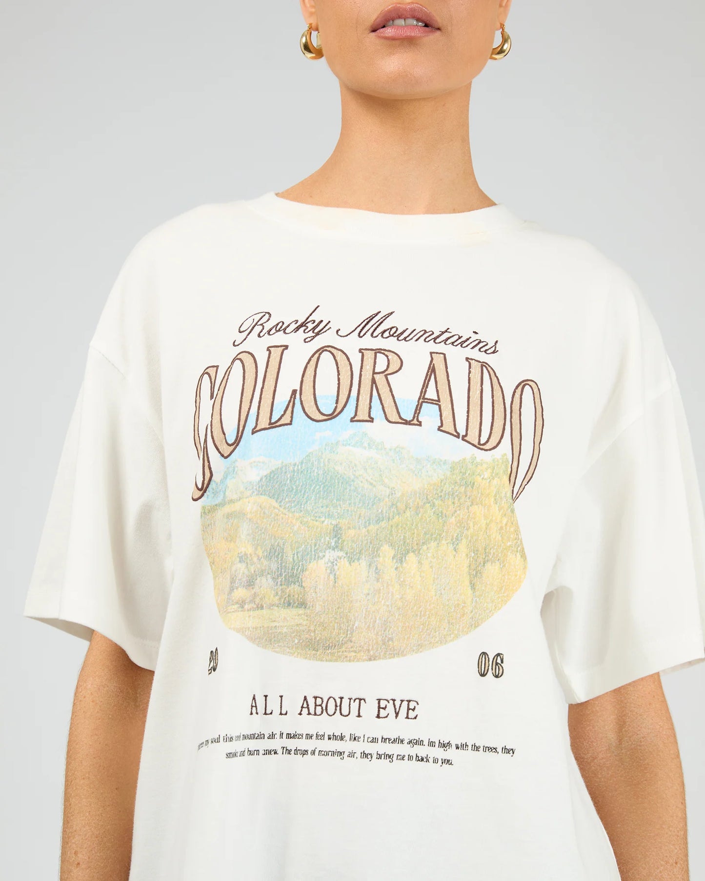 ALL ABOUT EVE - Rocky Mountains Relaxed Tee