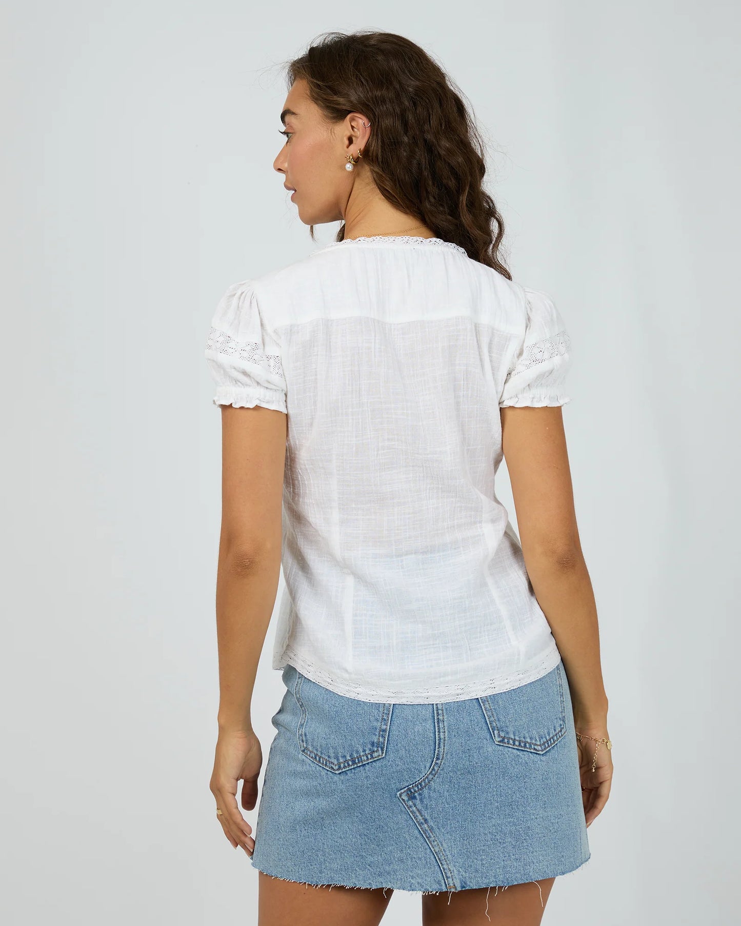 ALL ABOUT EVE - Dusty Top - White