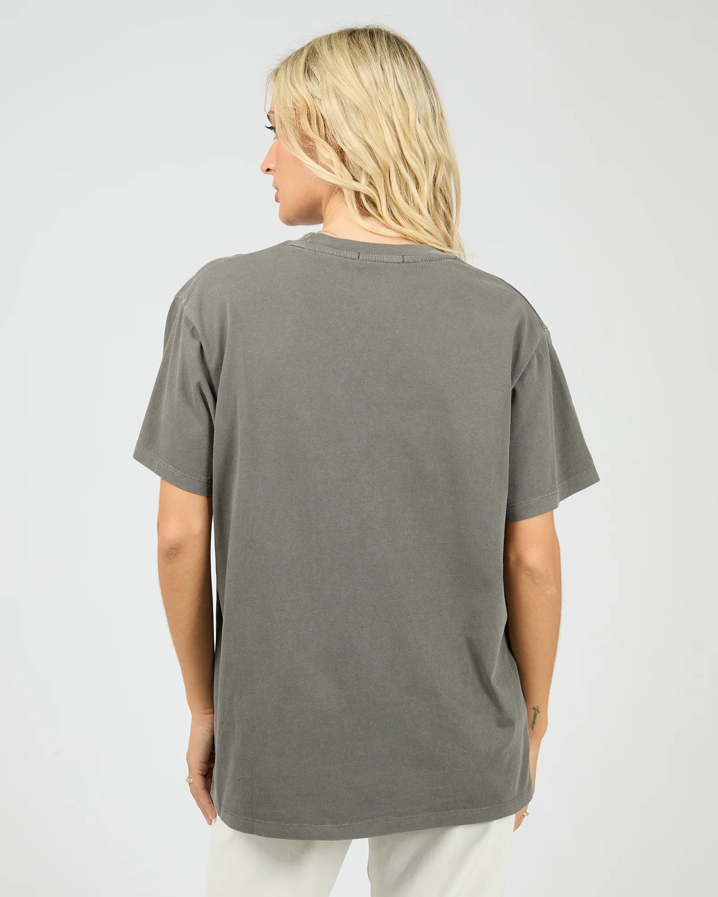 ALL ABOUT EVE - Palermo Relaxed Tee - Charcoal