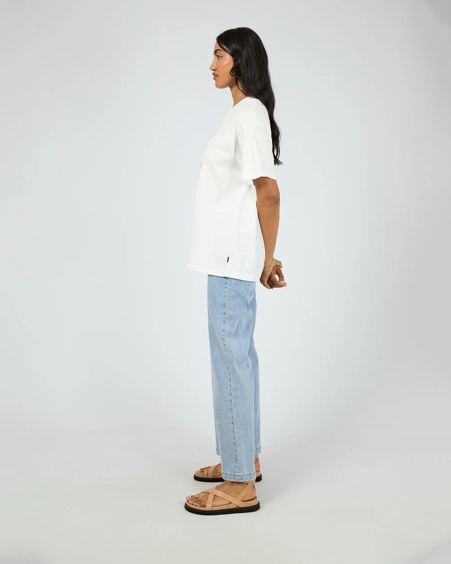 All About Eve - Pina Colada Relaxed Tee Vintage White