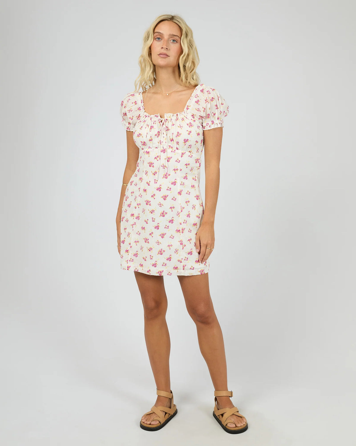 ALL ABOUT EVE - Lorelai Floral Mini Dress Print