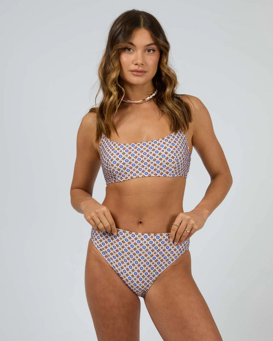 ALL ABOUT EVE -  Cabo Crush Mod Mid Waist Pant Multicoloured