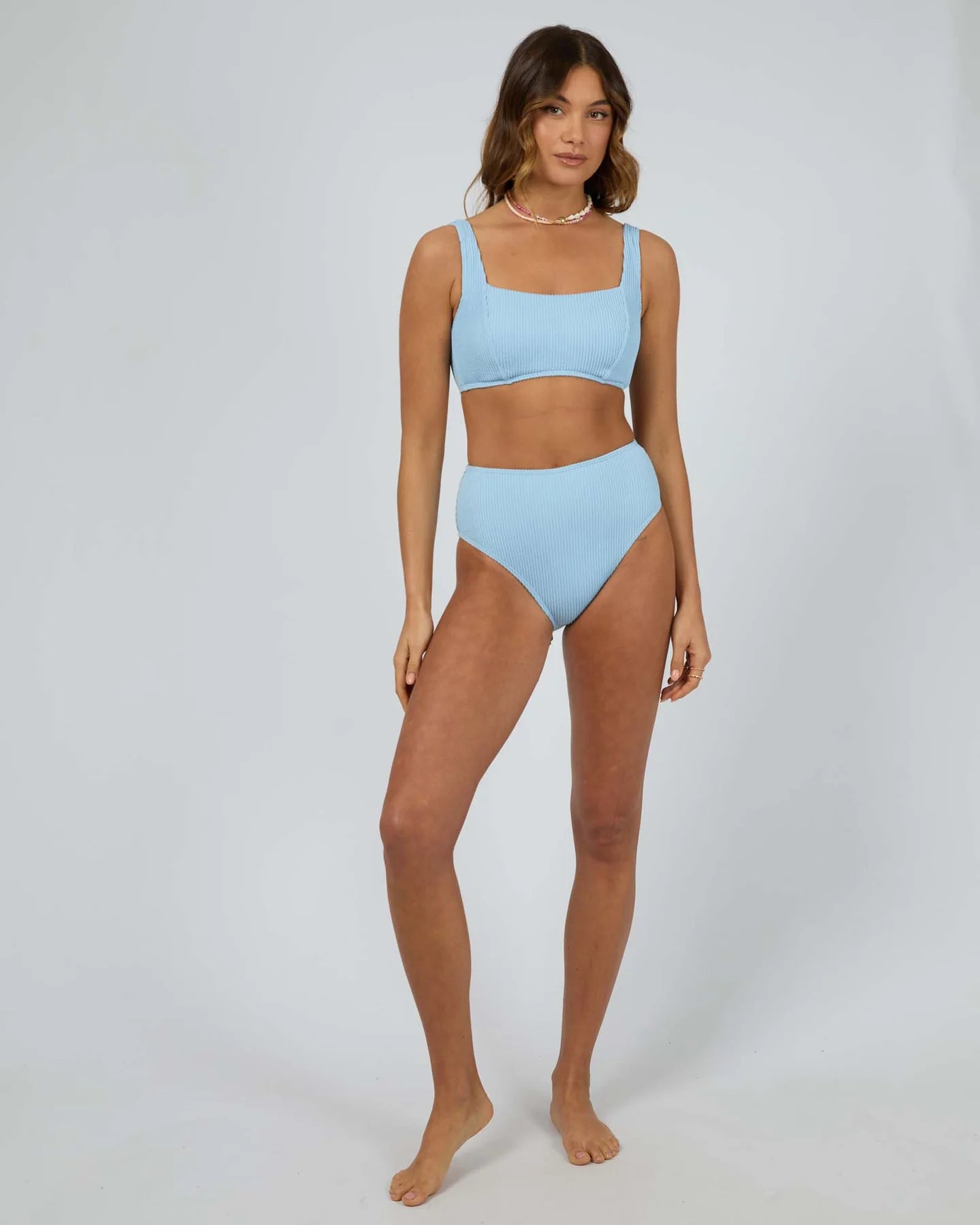 ALL ABOUT EVE -  PHOENIX HI WAIST PANT - LIGHT BLUE