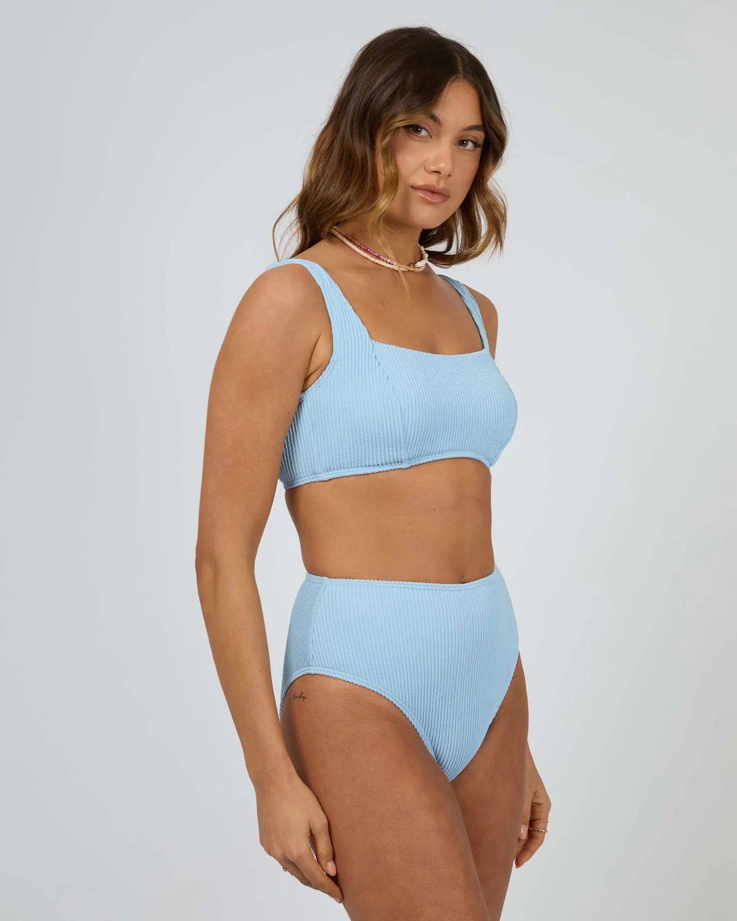 ALL ABOUT EVE -  PHOENIX HI WAIST PANT - LIGHT BLUE
