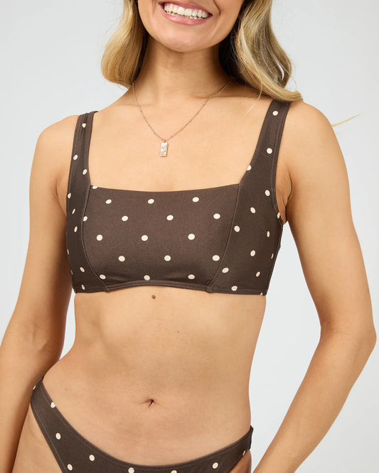 ALL ABOUT EVE -  Emelia Full Support Bralette D-DD - Brown