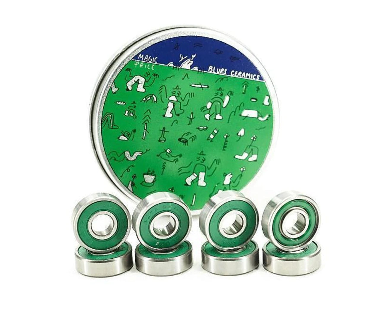 Blurs Bearings Ceramics